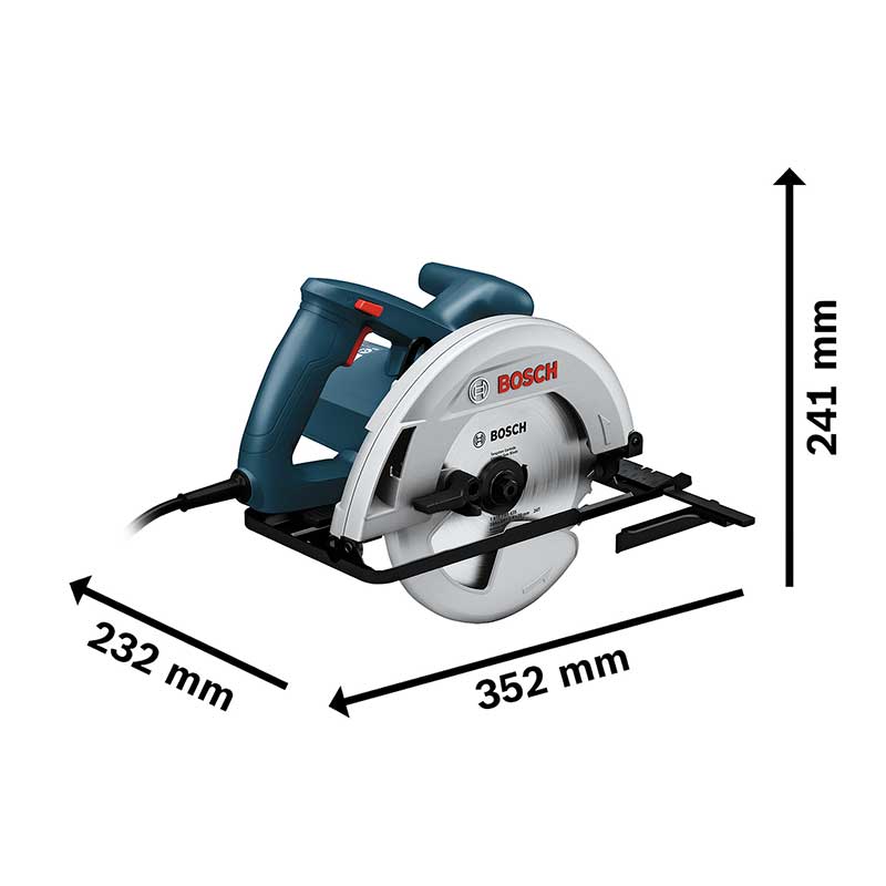 Sierra Circular Bosch GKS 130 1300w 7-1/4" + Disco