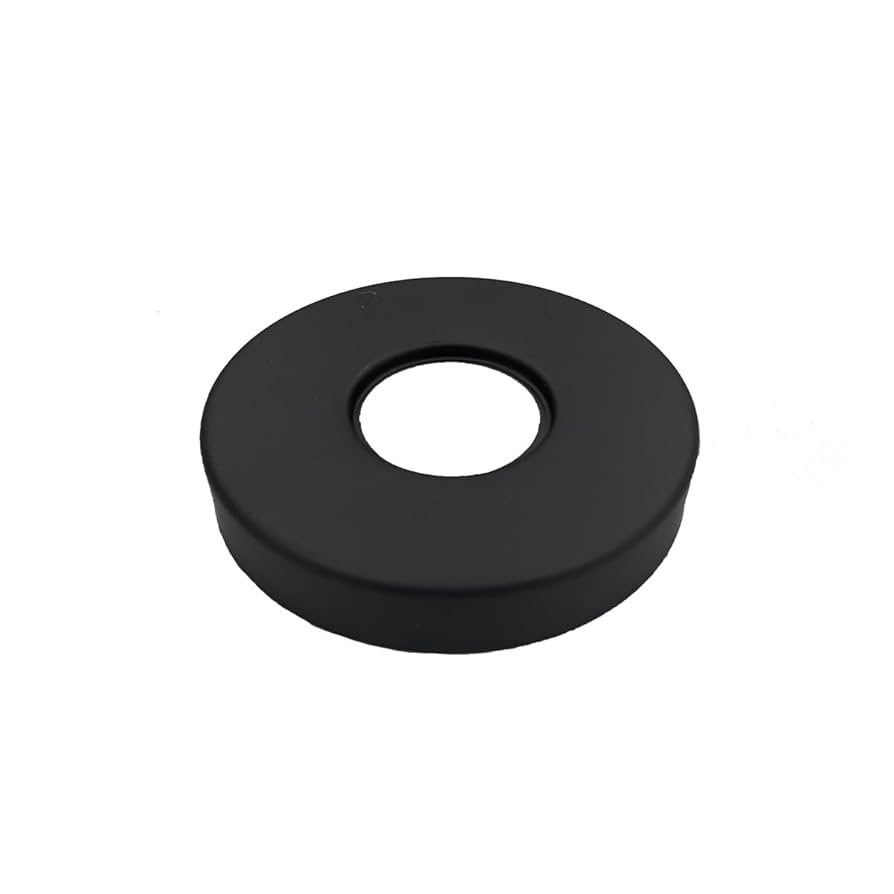 Regadera Cuadrada De 8" Con Brazo Negro Mate 4518C.2