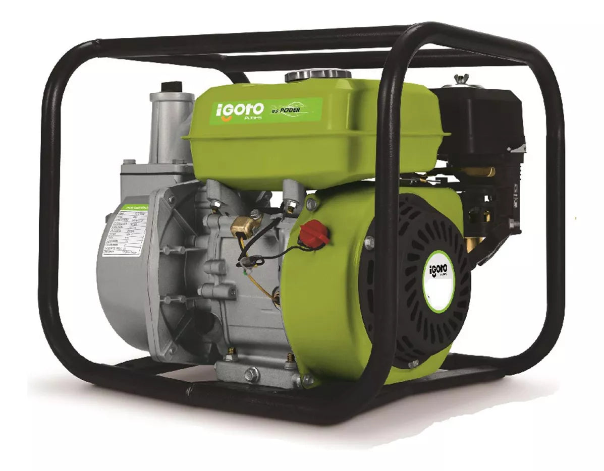 Motobomba Para Agua 6.5 Hp De Gasolina 2 Pulgadas MAG2 Igoto