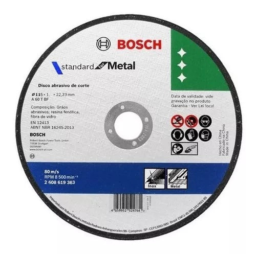 Combo Bosch Atornillador Bosch Go + Esmeril Gws 700 + Accesorios + 5 Discos