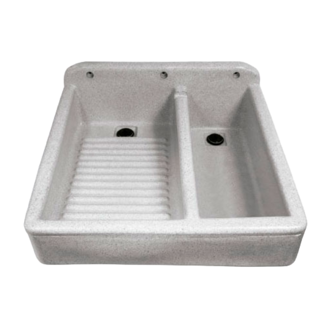 Lavadero Mini De Plástico Con Pileta y Kit De Instalación