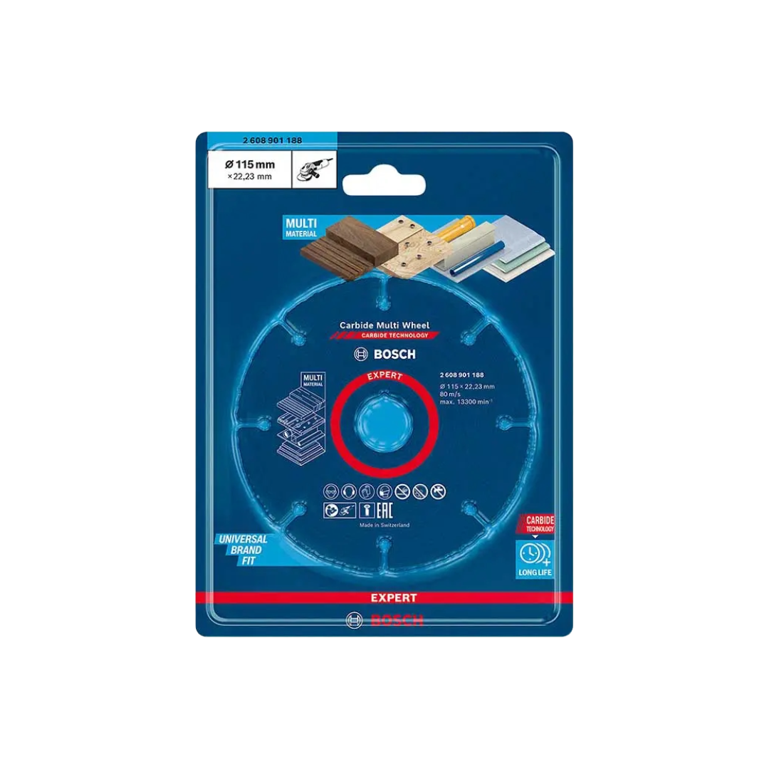 Disco Expert Carbide Corte Multimaterial 2608901188