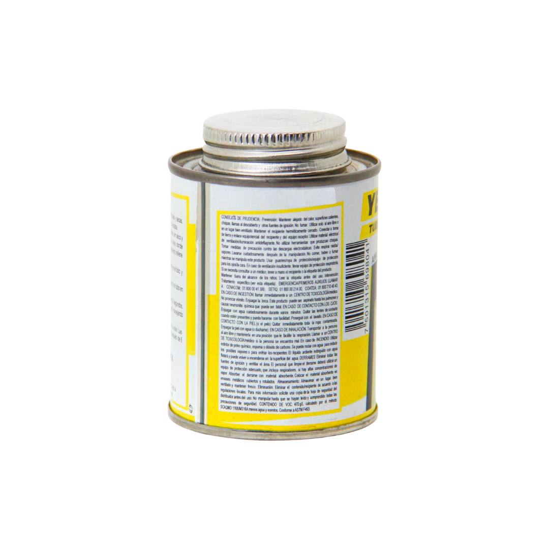 Pegamento Cpvc Amarillo Yellow Gold P/agua Caliente 236 ml