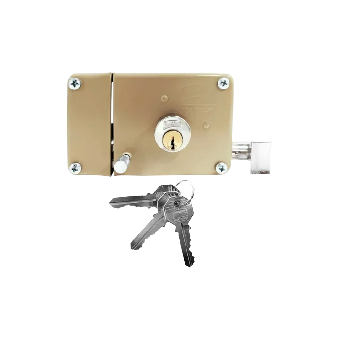 Cerradura De Sobreponer Instala Fácil 715 izquierda MX621