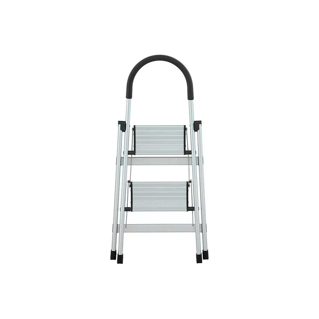 Escalerita De Aluminio Tipo Tijera 2 Peldaños Cuprum