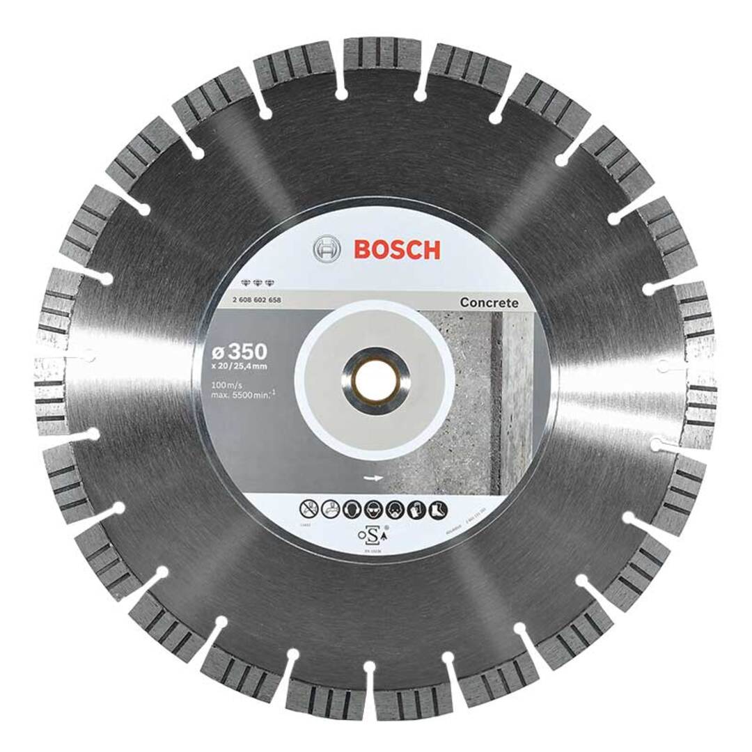 Disco Bosch 2608602658 Diamantado Ø350 X 20/25,4 mm