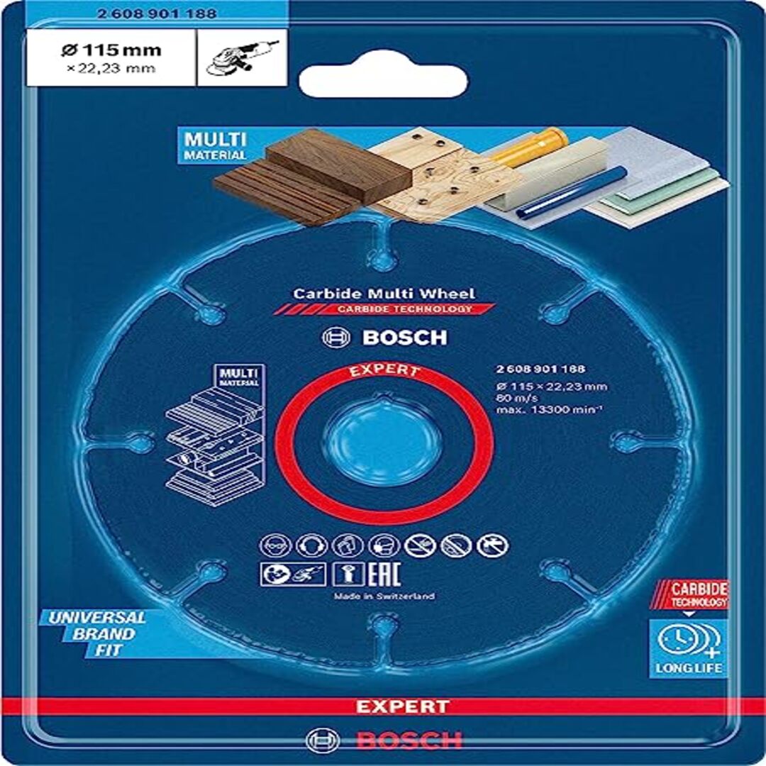 Disco Bosch 2608901188 Corte Expert Carbide Multimaterial