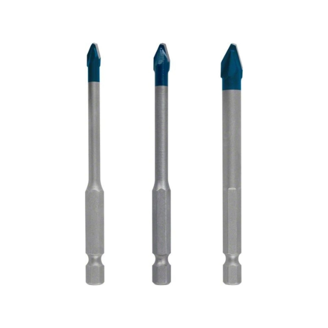 Set 3 Brocas Bosch 2608900595 Expert Hardceramic Azulejo Vidrio Piedra