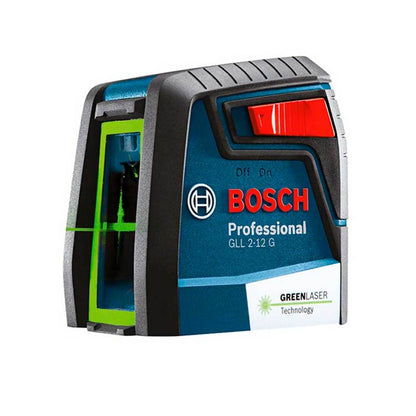 Nivel Láser Bosch de Líneas Verdes GLL 2-12 G Alcance 12m