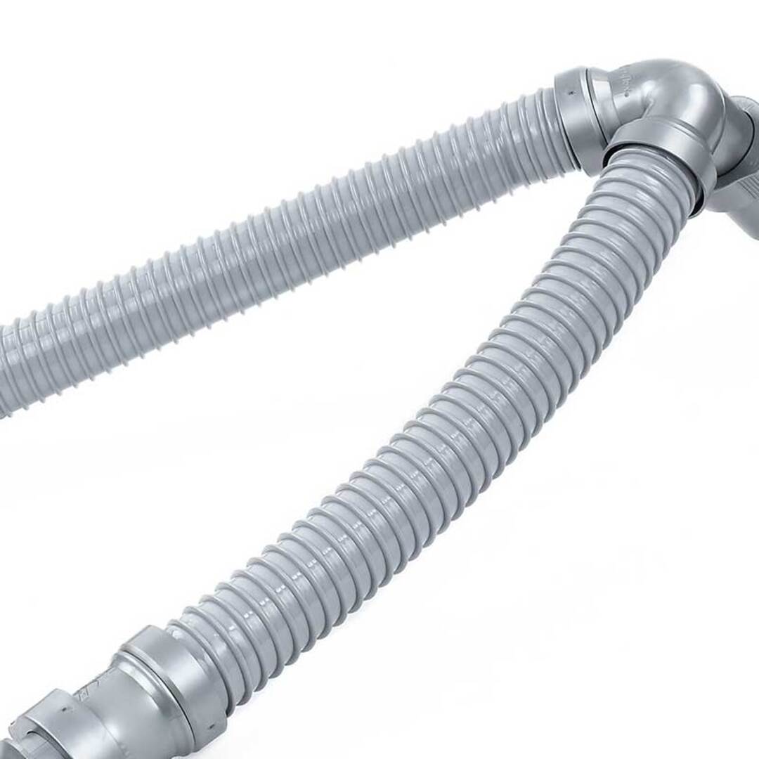 Trampa Flexible Para Fregadero De Dos Tarjas