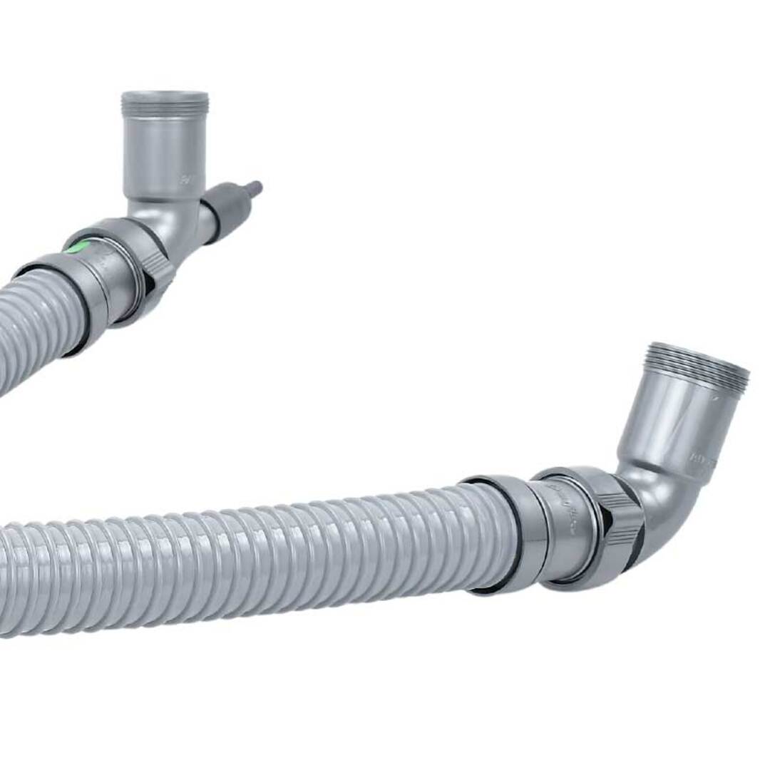 Trampa Flexible Para Fregadero De Dos Tarjas