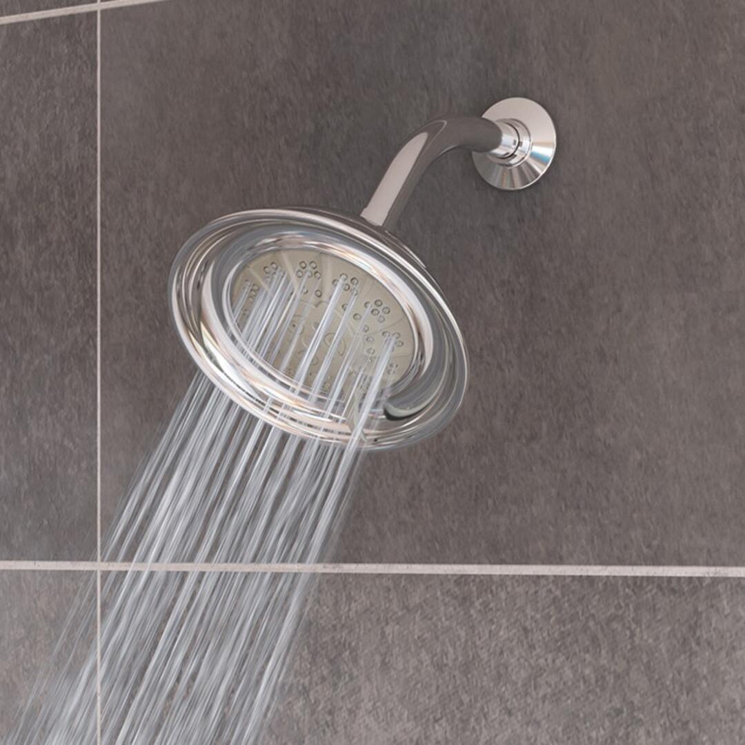 Regadera Helvex H-3301-C/G Reg 7" 6Ch 10L Con Br