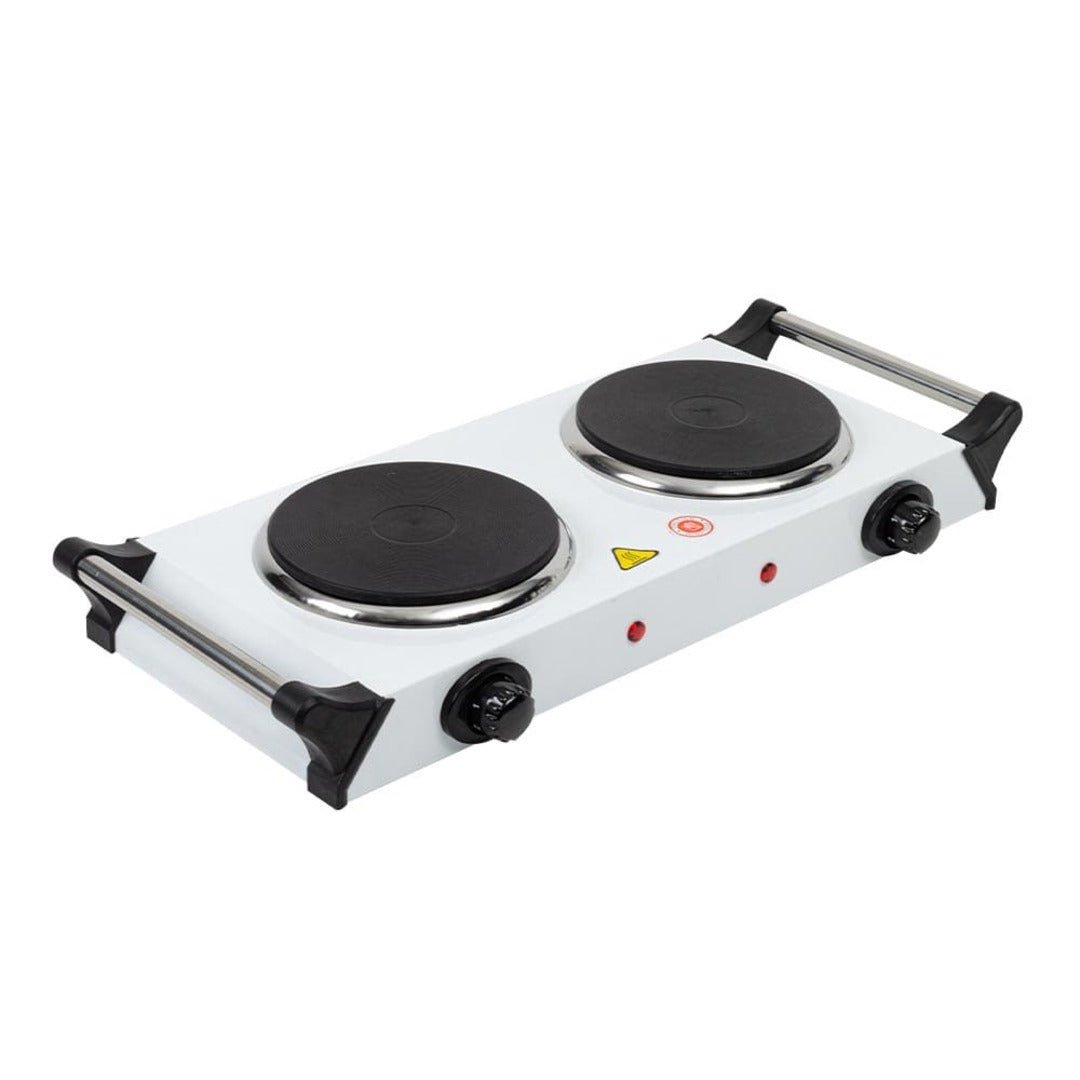 Parrilla Eléctrica De 2 Quemadores Tipo Disco 619246