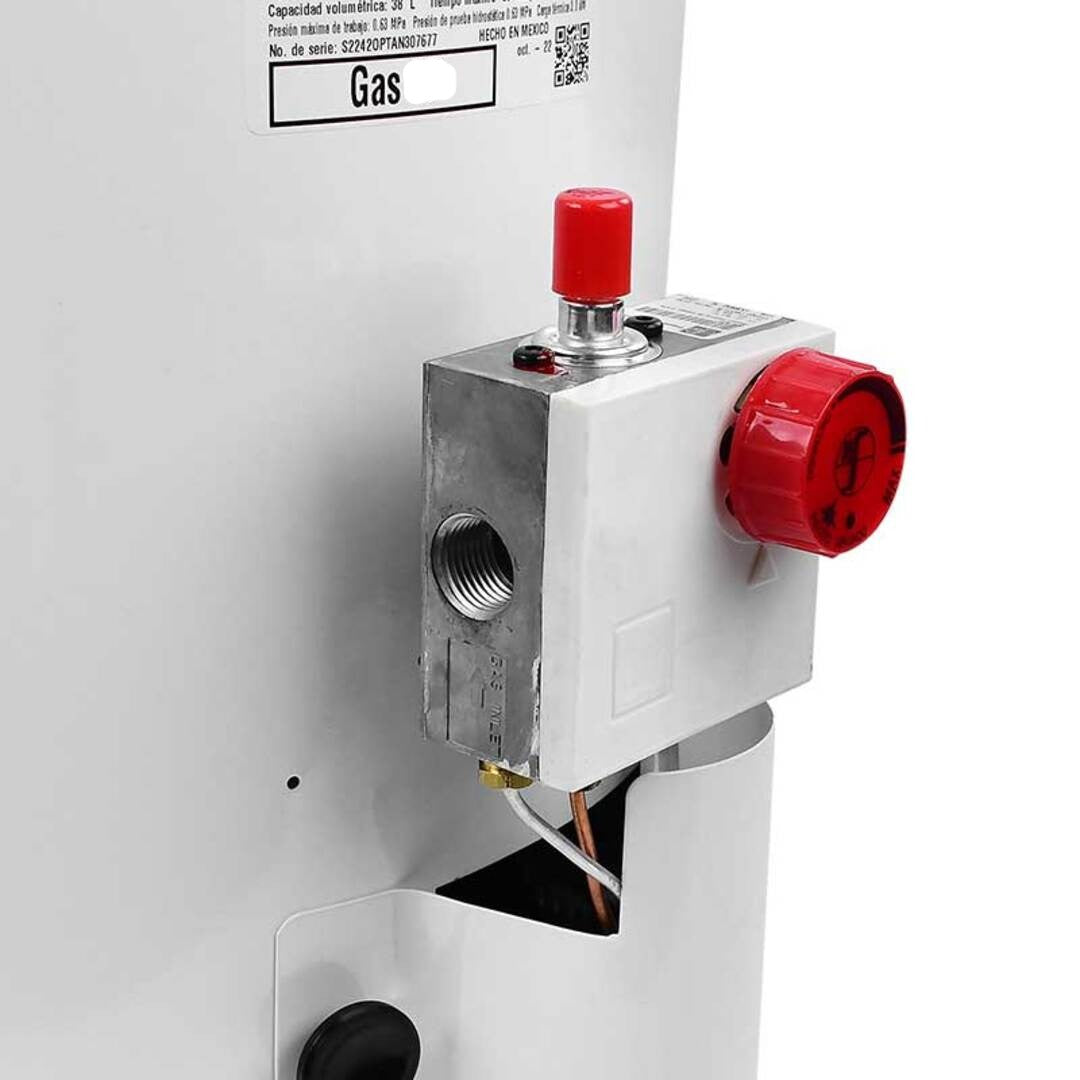 Calentador O-10 Gas Natural de Deposito 38 Lts