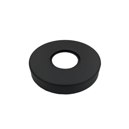 Regadera Cuadrada De 8" Con Brazo Negro Mate 4518C.2