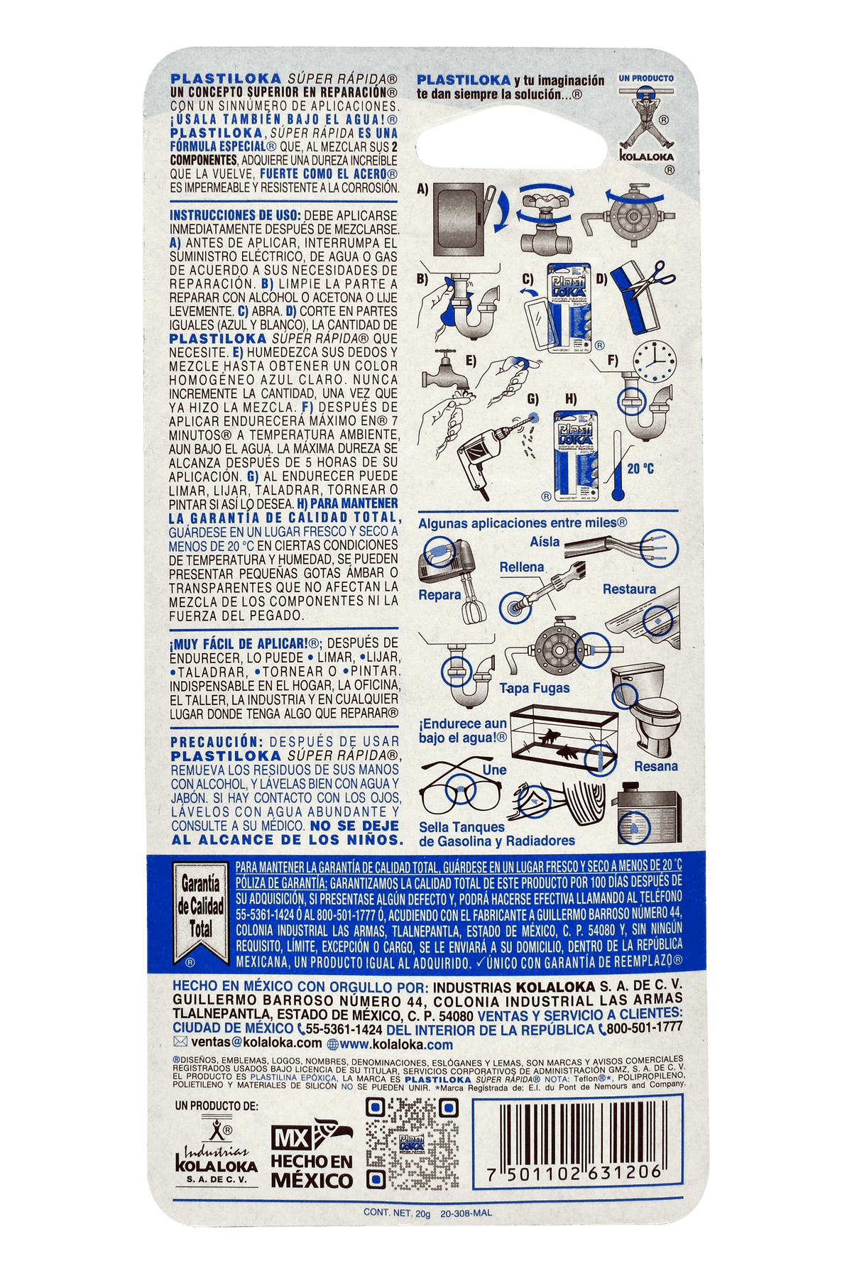 Plasti Loka 20 Grs Super Rapida