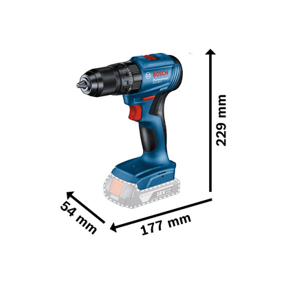 Combo Rotomartillo GSB 185-LI + Llave impacto GDR 18V-200 Y Accesorios 06019J21G0