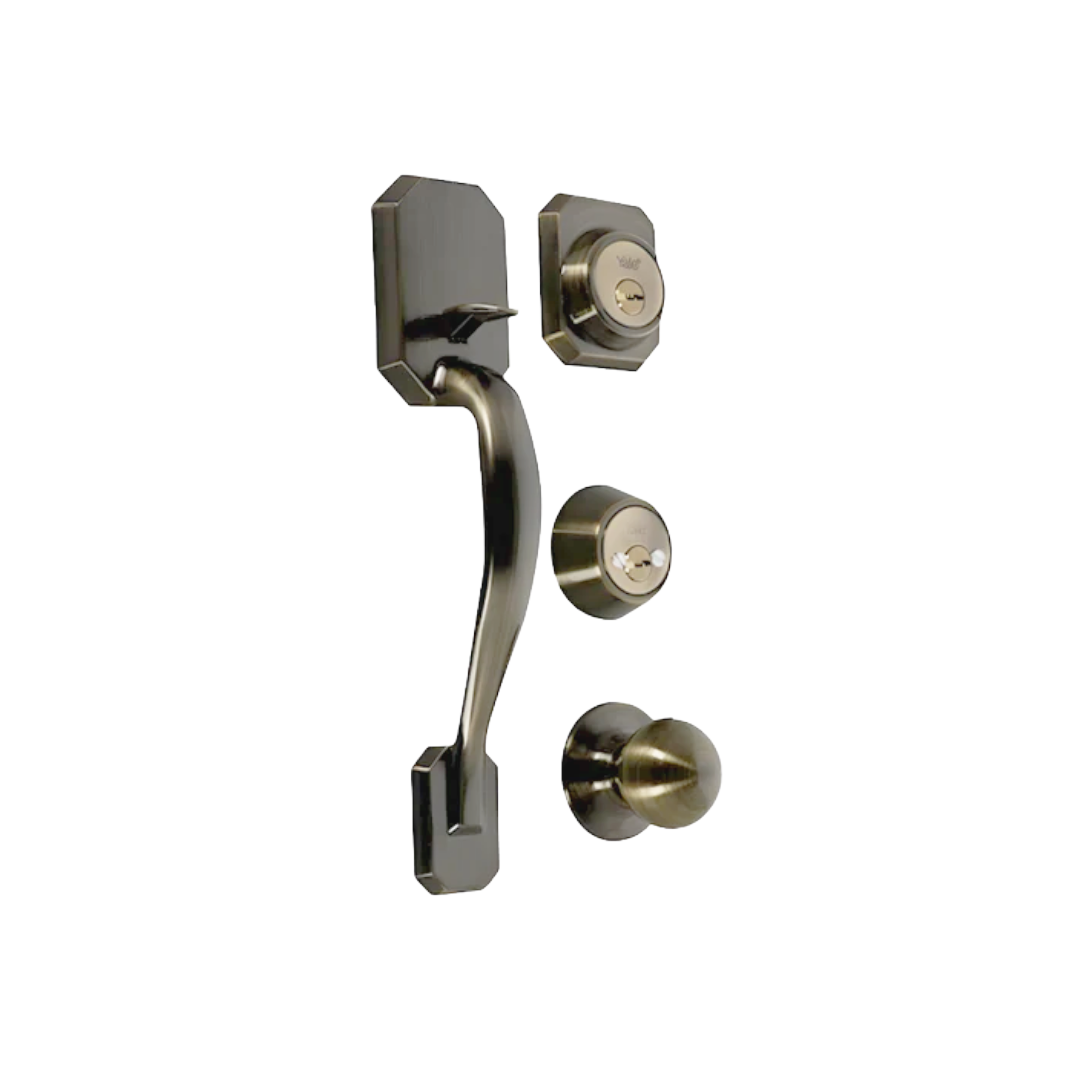 Cerradura De Gatillo Teton Función Llave - Llave Latón Antiguo Mx86198