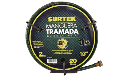Manguera Surtek M12T20 Tramada 20 MT 1/2 - Verde