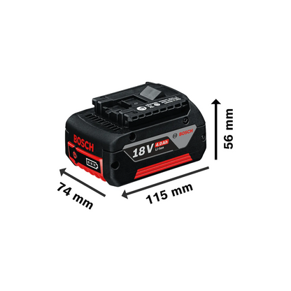 Kit de 2 Baterías GBA-18V + Cargador GAL-1880 CV 1600A015TD