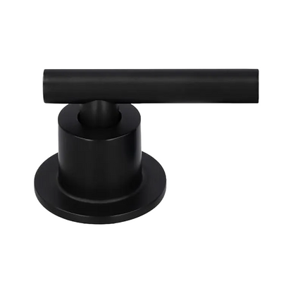 Juego De 2 Manerales De Palanca Para Regadera Negro Mate MPN.2