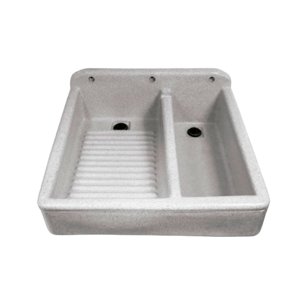 Lavadero Mini De Plástico Con Pileta y Kit De Instalación