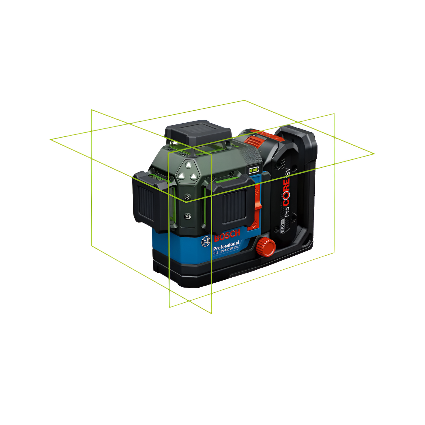 Nivel Láser GLL 18V-120-33 CG + Receptor LR7 (06010651G0)