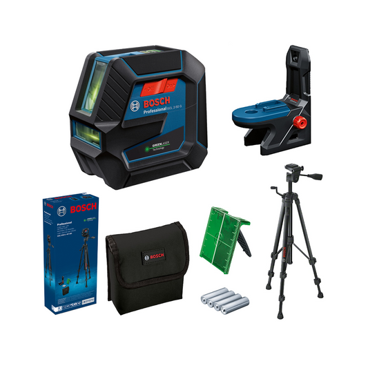Nivel Láser Líneas Verdes GCL 2-50 G + Trípode BT150 0601066M01