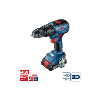 Rotomartillo Brushless 18V GSB 18V-50 + 2 Baterias 06019H51G0