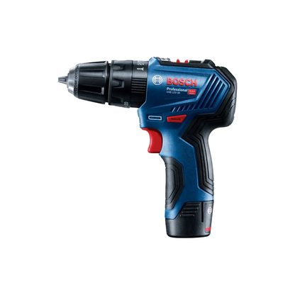 Rotomartillo 3/8 GSB 12V-30, con 2 baterías y maletín 06019G91G0