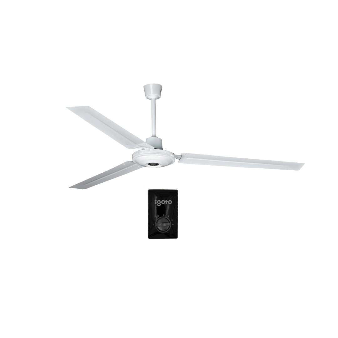 Ventilador De Techo V5601 Aspas De Metal 56"