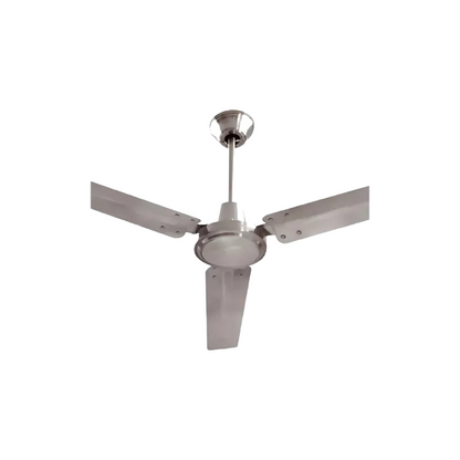 Ventilador de Techo Industrial 56" Veker 7760 Acabado Níquel Satinado