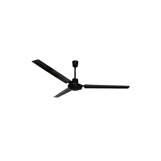 Ventilador De Techo V5602 Negro 3 Aspas De Metal 56