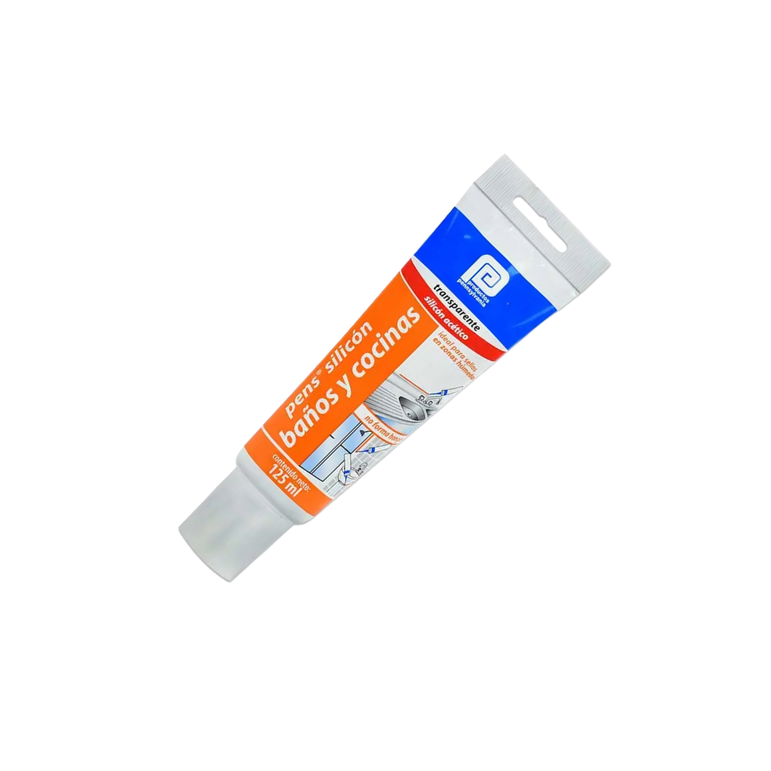 Silicón Para Baños y Cocinas 125 ml 3SS100297