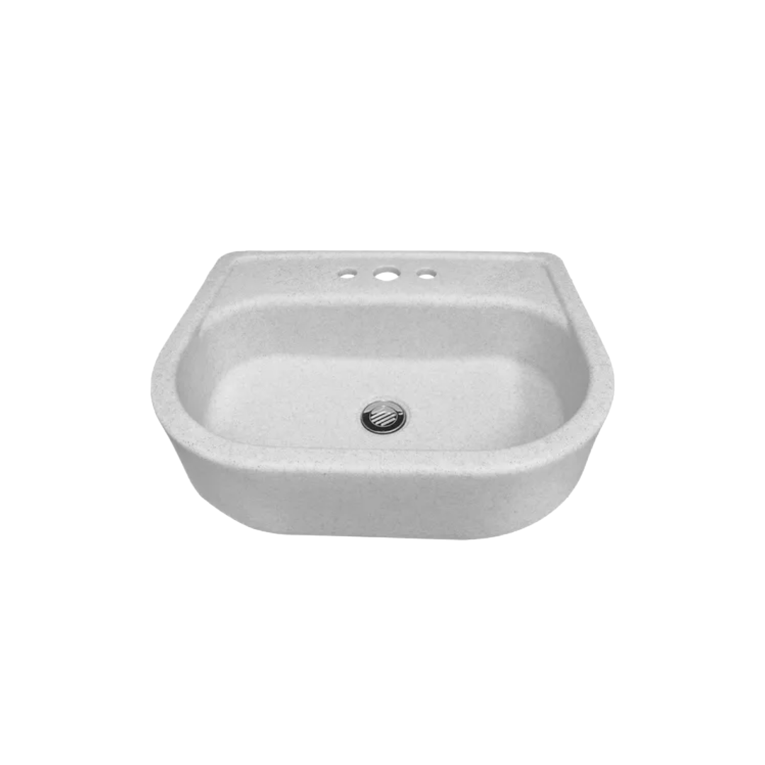 Lavabo De Plástico Mod. 2052 Con Mezcladora