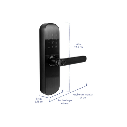 Cerradura Digital Con Huella Y Smartwifi 618961