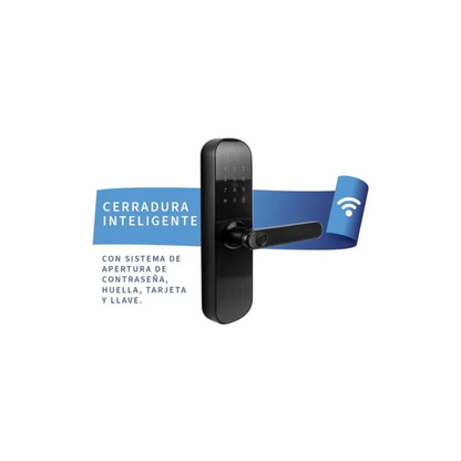 Cerradura Digital Con Huella Y Smartwifi 618961
