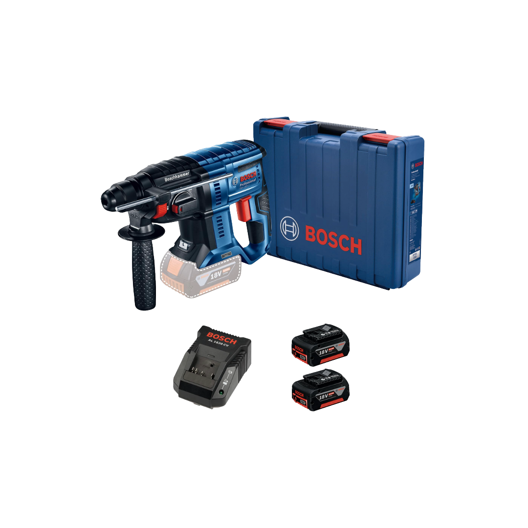 Martillo Perforador GBH 180-LI 18v Con 2 Baterías