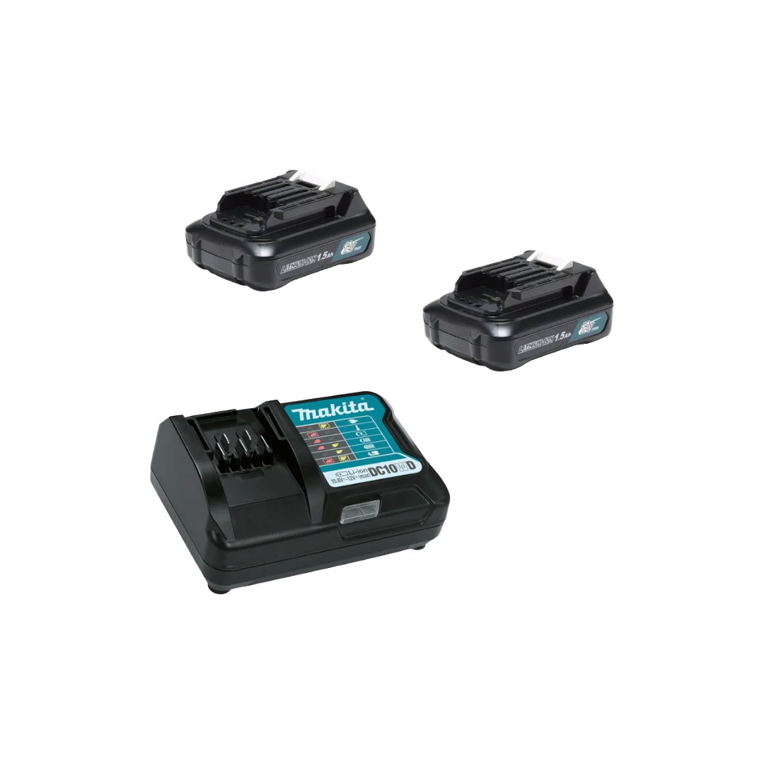 Aspiradora 12V + Accesorios + 2 Baterías