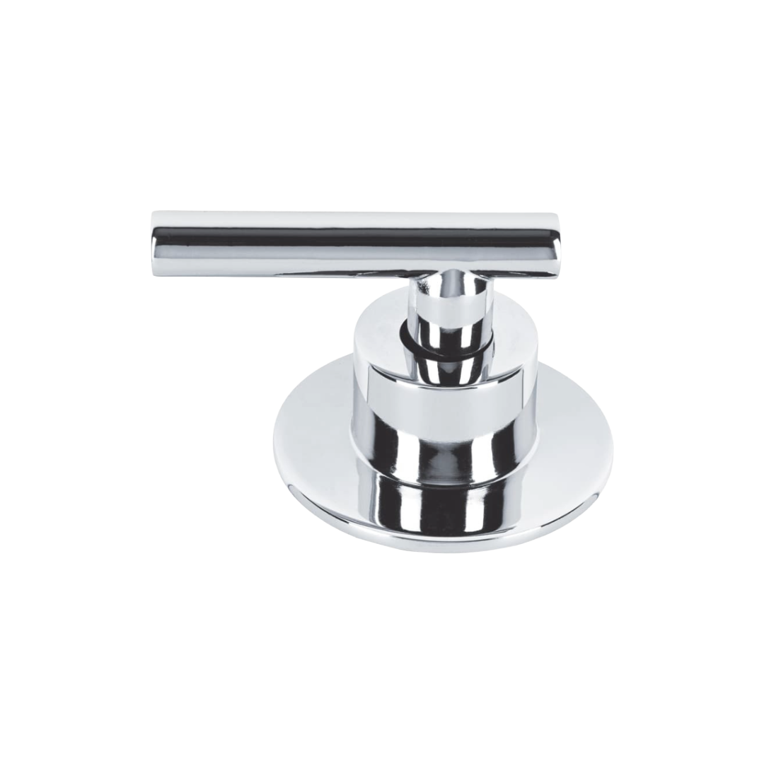 Juego De 2 Manerales Para Regadera Palanca Cromo MPN