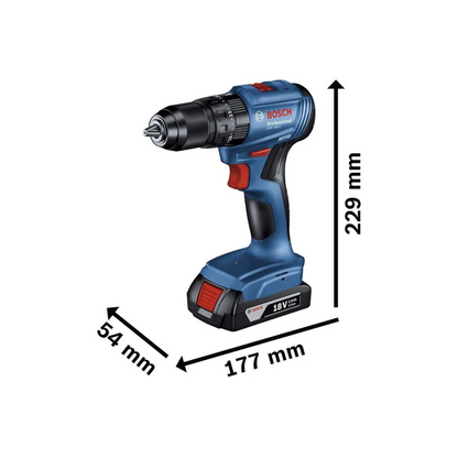 Rotomartillo GSB 185-LI 18V + 2 Baterías + Maletín