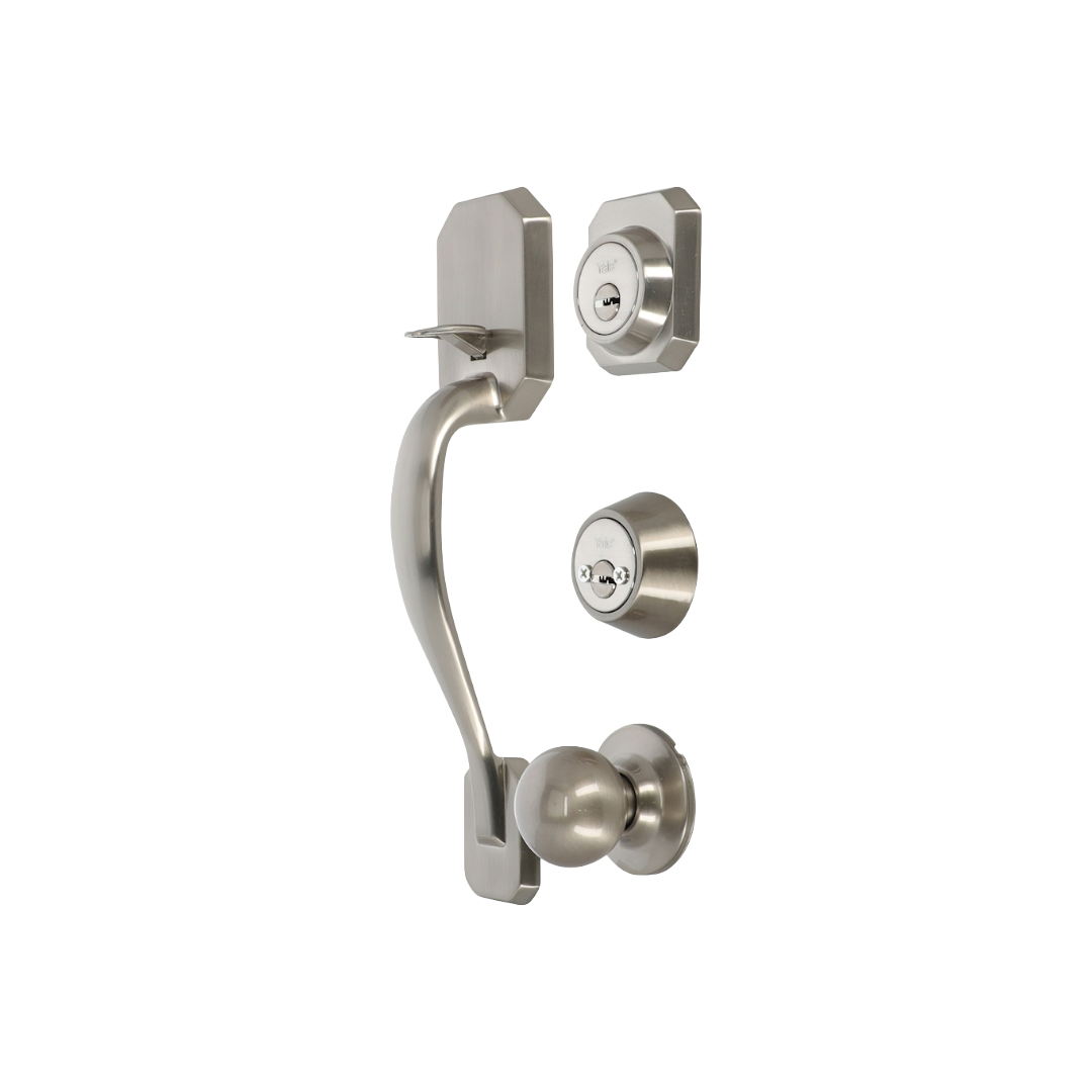Cerradura De Gatillo Teton Función Llave-Llave Niquel Satinado Mx86202