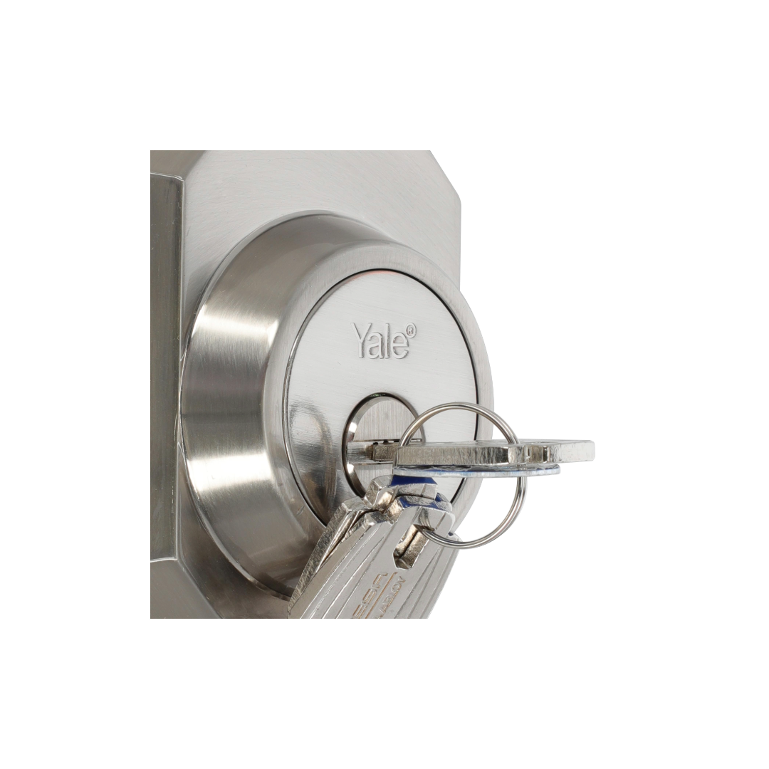 Cerradura De Gatillo Teton Función Llave-Llave Niquel Satinado Mx86202
