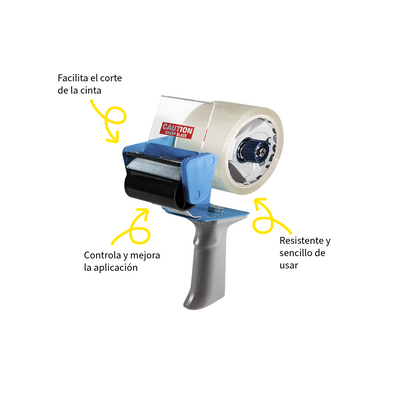 Despachador De Cinta + 2 Cintas Transparentes 9750700