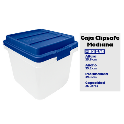Caja Clipsafe Mediana