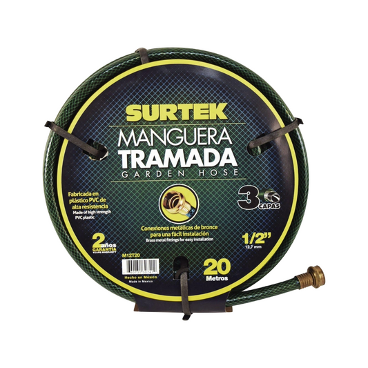 Manguera M12T20 Tramada 20 MT Verde 1/2