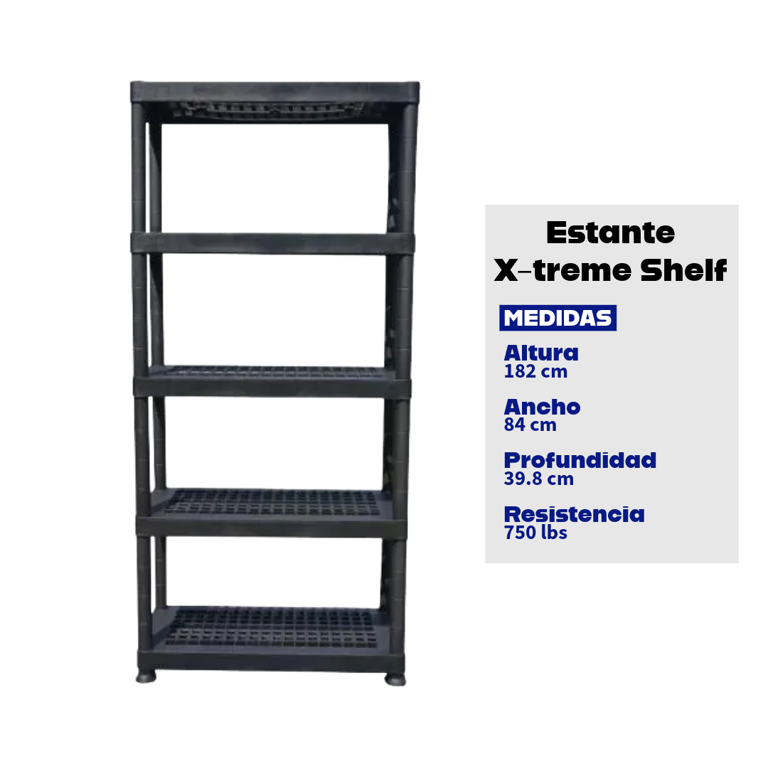 Estante X-treme Shelf de 5 Niveles