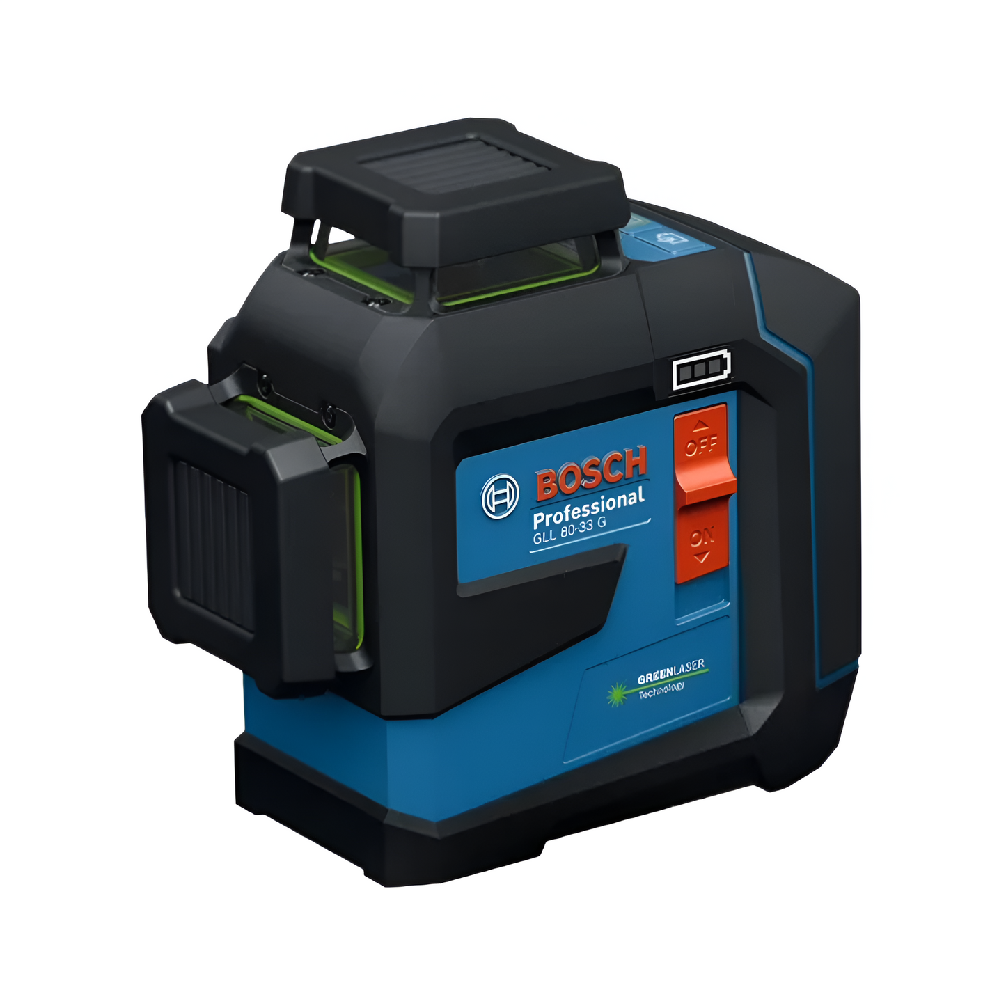 Nivel Láser Verde GLL 80-33 G Con 3 Líneas 360° + Batería 3.7V