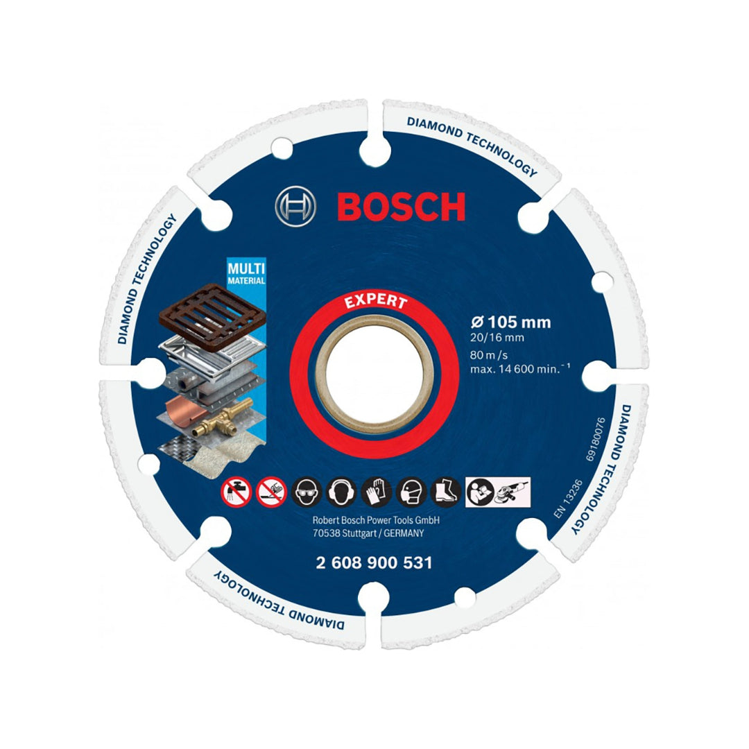 Disco de Corte para Metal Diamantado X-Lock 115MM Bosch 2608900532 Disco de Corte para Metal Diamantado X-Lock 115MM Bosch 2608900532