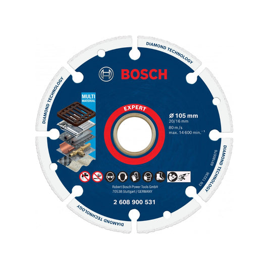 Disco Bosch 2608900532 Diamantado para Metal X-Lock 115mm